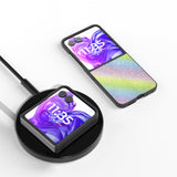 EIDERWOOD - Motorola Razr 50 Ultra (5G) Vegansk Læder Glimmer Cover - Regnbue