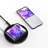 EIDERWOOD - Motorola Razr 50 Ultra (5G) Vegansk Læder Glimmer Cover - Sølv