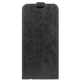 EIDERWOOD OnePlus Nord CE4 Lite (5G) Vertikalt Mobil Flip Cover m. Kortholder - Sort
