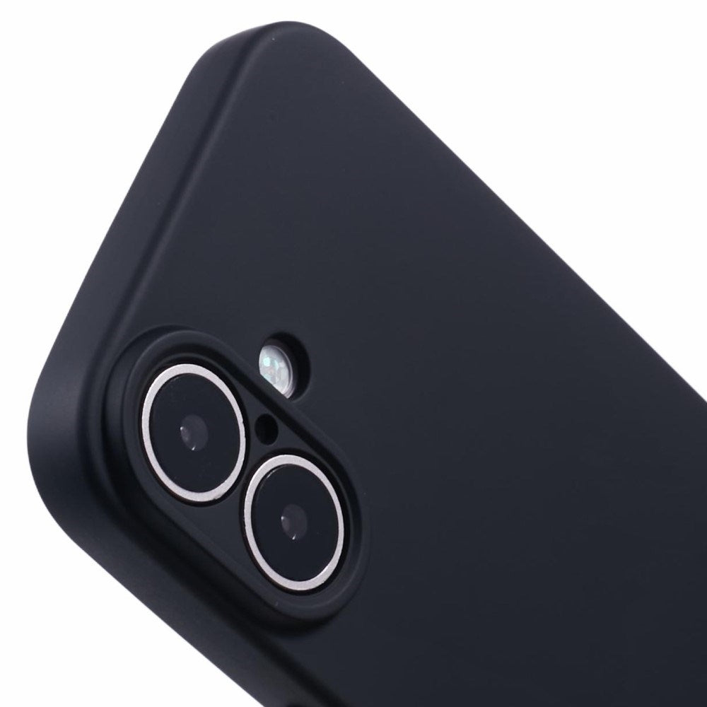 iPhone 16 EIDERWOOD Mat Fleksibel Plastik Mobil Cover - Sort
