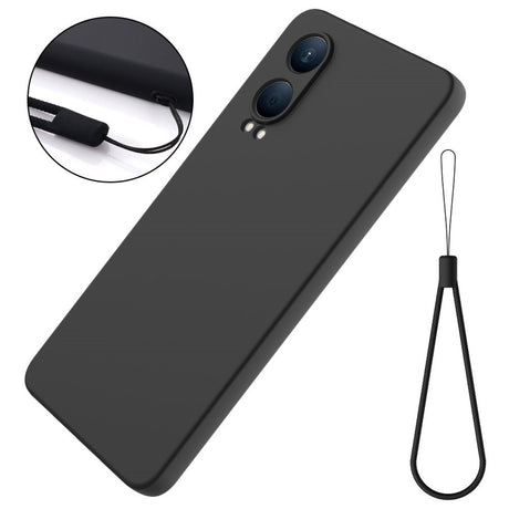 EIDERWOOD OnePlus Nord CE4 Lite (5G) Liquid Silikone Mobil Cover m. Strop - Sort