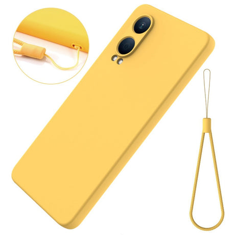 EIDERWOOD OnePlus Nord CE4 Lite (5G) Liquid Silikone Mobil Cover m. Strop - Gul