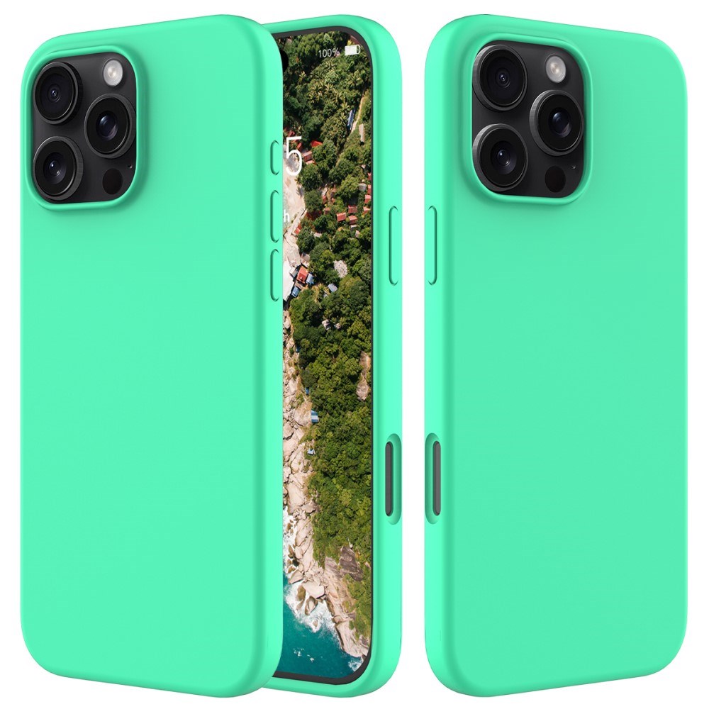 EIDERWOOD iPhone 16 Pro Max Silikone Cover - Neon Grøn