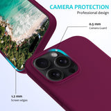 EIDERWOOD iPhone 16 Pro Max Silikone Cover - Vinrød