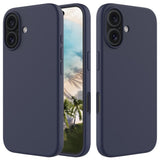EIDERWOOD iPhone 16 Plus Silikone Cover - Mørkeblå