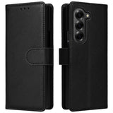 Samsung Galaxy Z Fold6 - EIDERWOOD Kunstlæder Flip Cover - Sort