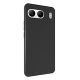 EIDERWOOD - OnePlus Nord 4 Mat Fleksibel Plastik Cover - Sort