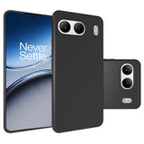 EIDERWOOD - OnePlus Nord 4 Mat Fleksibel Plastik Cover - Sort