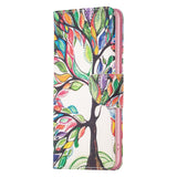 EIDERWOOD Samsung Galaxy A16 Læder Mobil Cover m. Pung & Print - Træ