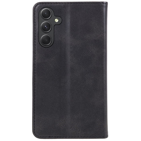 EIDERWOOD Samsung Galaxy A16 (4G/5G) Flip Cover m. Pung - Vegansk Læder - Sort