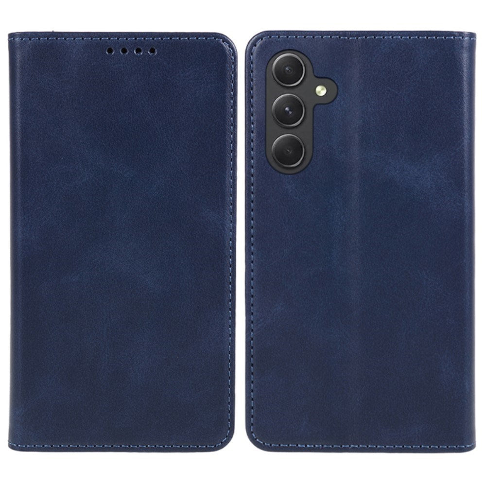 EIDERWOOD Samsung Galaxy A16 (4G/5G) Flip Cover m. Pung - Vegansk Læder - Blå