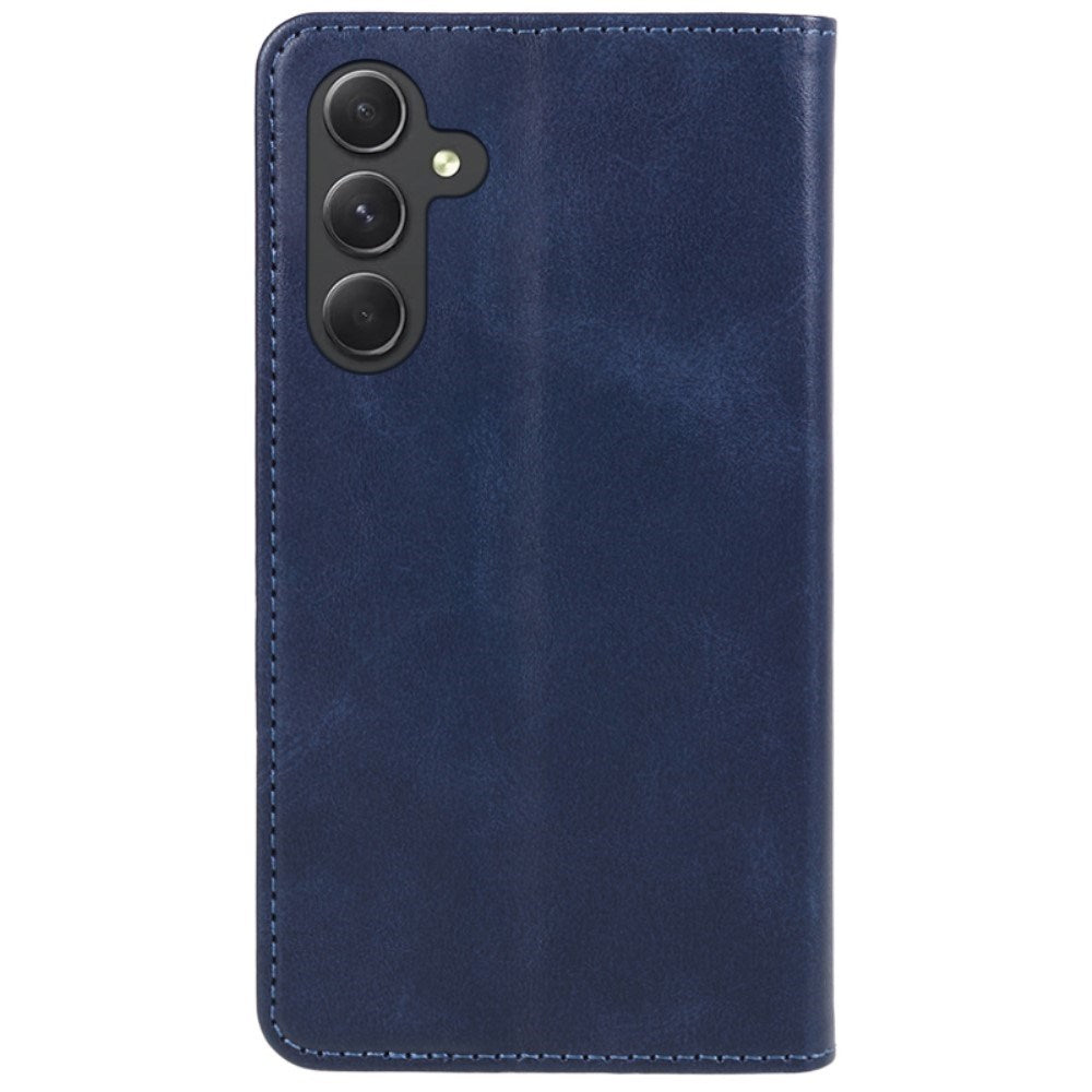 EIDERWOOD Samsung Galaxy A16 (4G/5G) Flip Cover m. Pung - Vegansk Læder - Blå