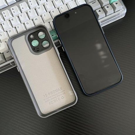 EIDERWOOD iPhone 14 Pro Silikone Mobil Cover m. Indbygget Kamerabeskyttelse - Sort