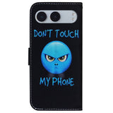 EIDERWOOD OnePlus Nord 4 (5G) Læder Mobil Cover m. Pung & Print - "Don't Touch My Phone"