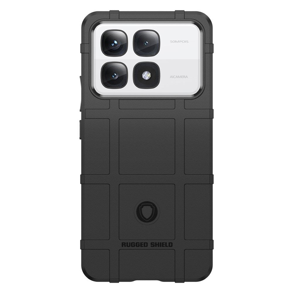 EIDERWOOD Xiaomi 14T Pro Rugged Shield Series Håndværker Mobil Cover - Sort