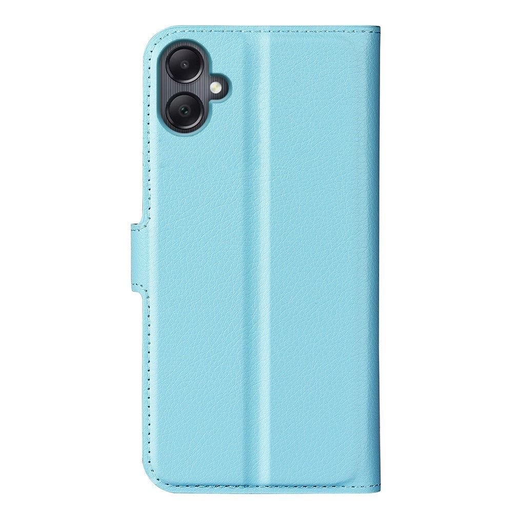 EIDERWOOD Samsung Galaxy A06 Litchi Læder Flip Cover inkl. Pung - Grøn