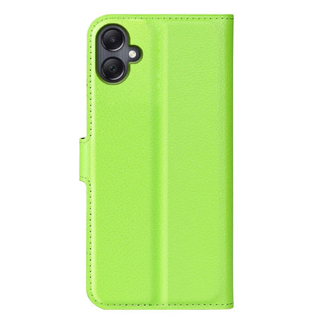 EIDERWOOD Samsung Galaxy A06 Litchi Læder Flip Cover inkl. Pung - Grøn