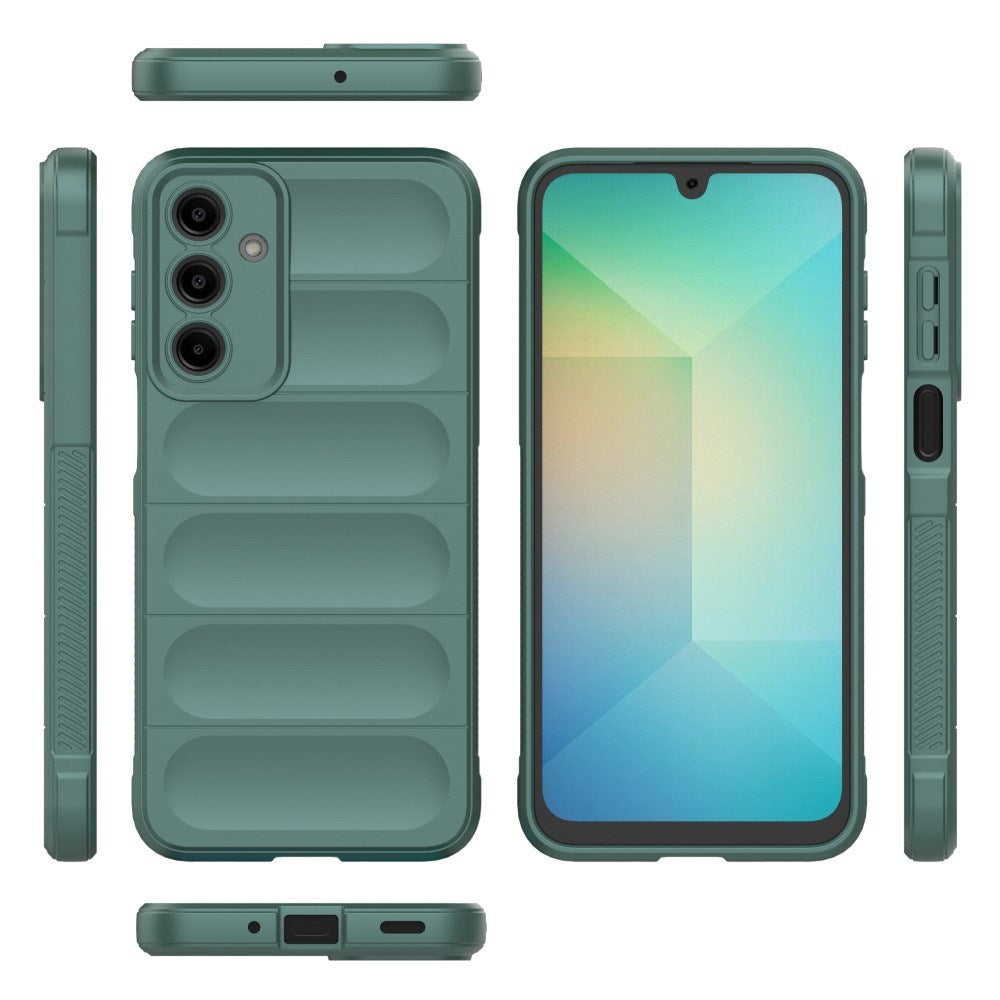 EIDERWOOD Samsung Galaxy A16 (4G/5G) Fleksibelt Plastik Mobil Cover - Grøn