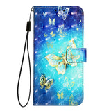 EIDERWOOD OnePlus Nord CE4 Lite (5G) Kunstlæder Mobil Cover m. Pung og Strop - Gyldne Sommerfugle