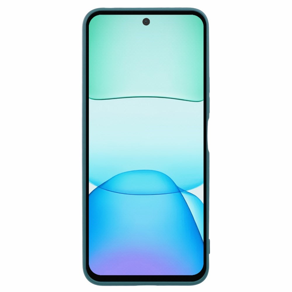 EIDERWOOD Xiaomi Redmi 13 Cover i Slidstærkt og Fleksibelt Plastik - Mørkegrøn