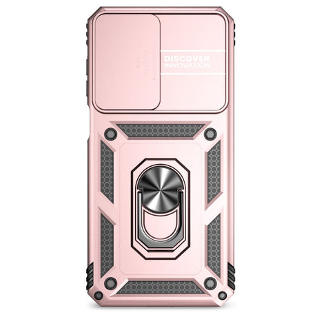 EIDERWOOD Samsung Galaxy A16 (4G/5G) Håndværker Mobil Cover m. Magnetisk Kickstand & Cam Slider - Rose Gold