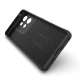 Eiderwood Motorola Edge 50 5G Cover - Slidstærkt Anti-Stød Bagsidecover i Blød Plast - Sort