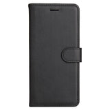 Motorola Edge 50 Wallet Flip Cover - i læder m. Pung - Sort