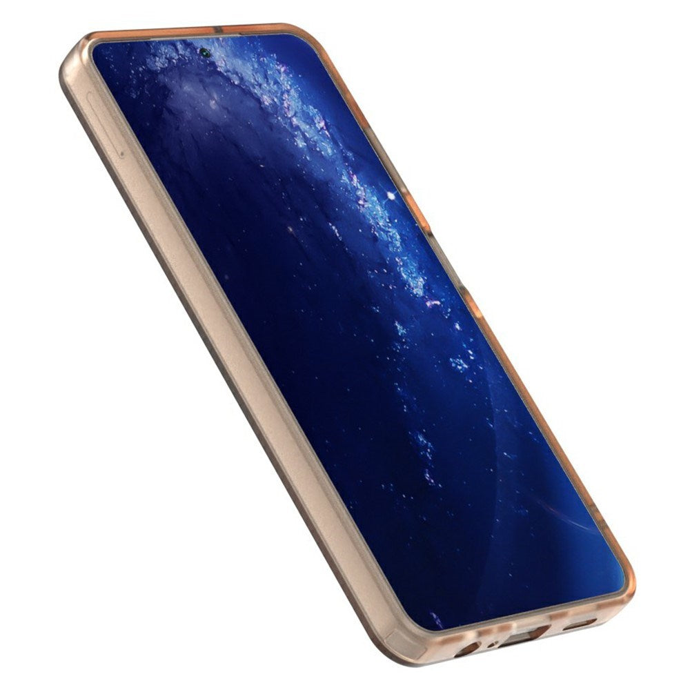 EIDERWOOD Samsung Galaxy A06 Hybrid Plast Bagside Cover - MagSafe Kompatibel - Gennemsigtig / Lilla