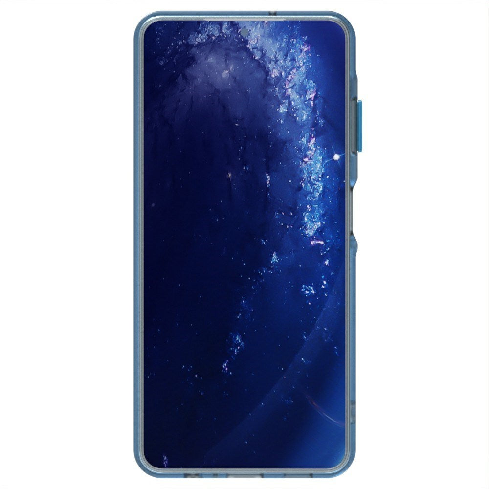 EIDERWOOD Samsung Galaxy A06 Hybrid Plast Bagside Cover - MagSafe Kompatibel - Gennemsigtig / Blå