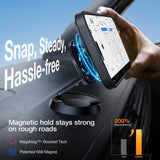 TORRAS - iPhone 16 - Hybrid Cover m. Ståfunktion - MagSafe Kompatibel - Sort