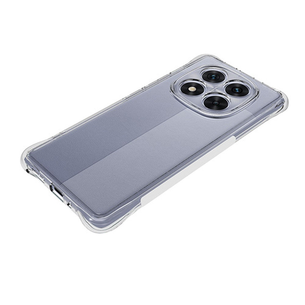EIDERWOOD Xiaomi Redmi Note 14 Pro (5G) / Poco X7 Skridsikkert Mobil Cover m. Forstærkede Hjørner - Gennemsigtig