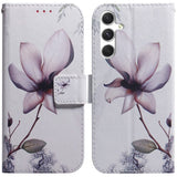 EIDERWOOD - Samsung Galaxy S25 - Kunstlæder Flip Case m. Motiv - Blomst