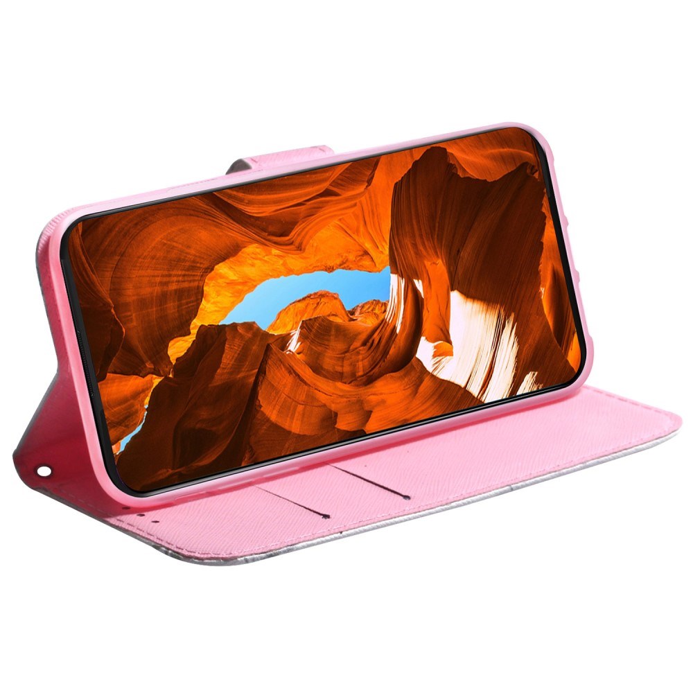 EIDERWOOD - Samsung Galaxy S25 - Kunstlæder Flip Case m. Motiv - Blomst