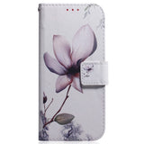 EIDERWOOD - Samsung Galaxy S25 - Kunstlæder Flip Case m. Motiv - Blomst
