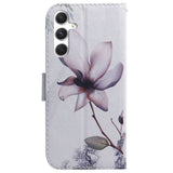 EIDERWOOD - Samsung Galaxy S25 - Kunstlæder Flip Case m. Motiv - Blomst