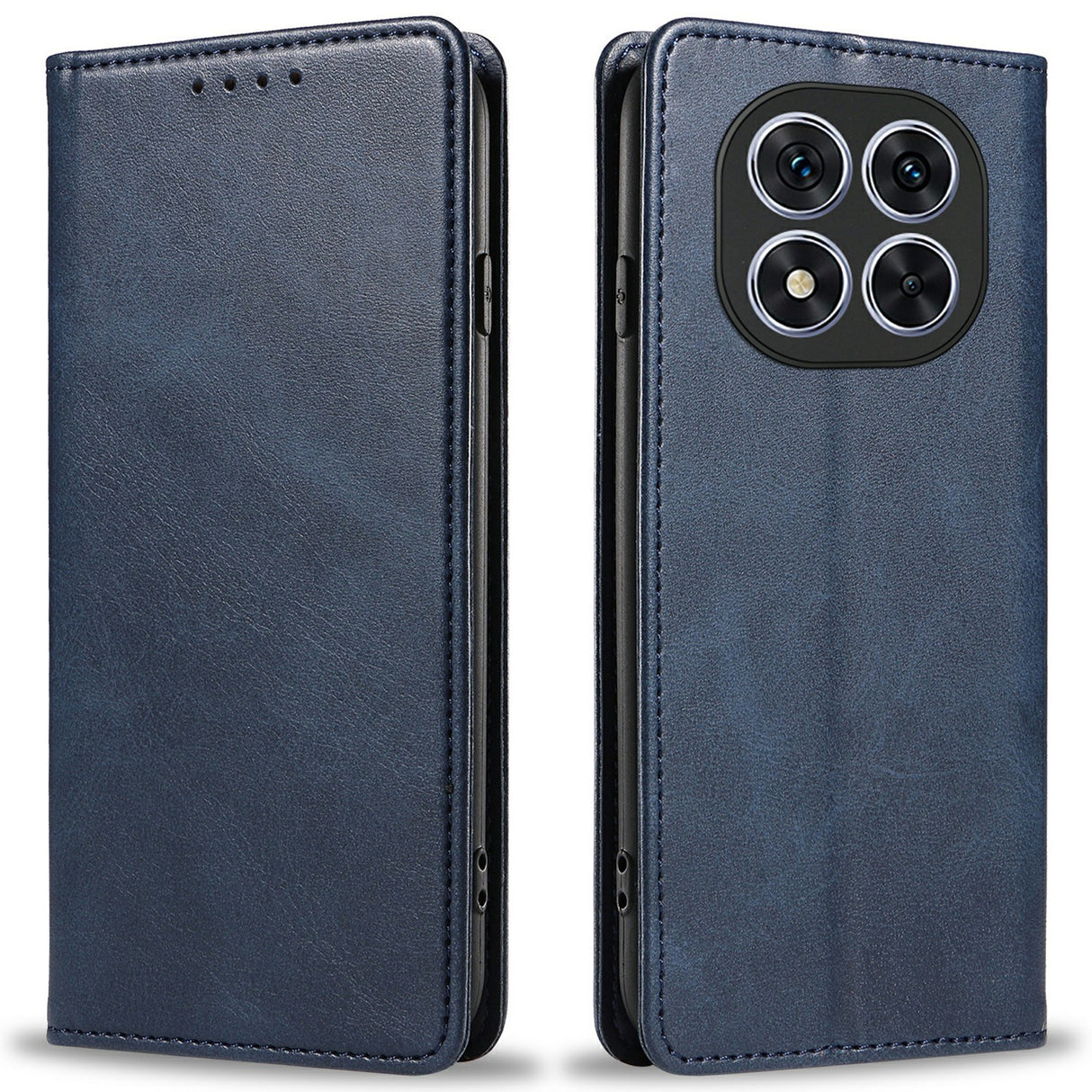 EIDERWOOD Xiaomi Redmi Note 14 Pro 5G - Cover i kunstlæder m. Kortholder & Magnetisk Luk - Blå