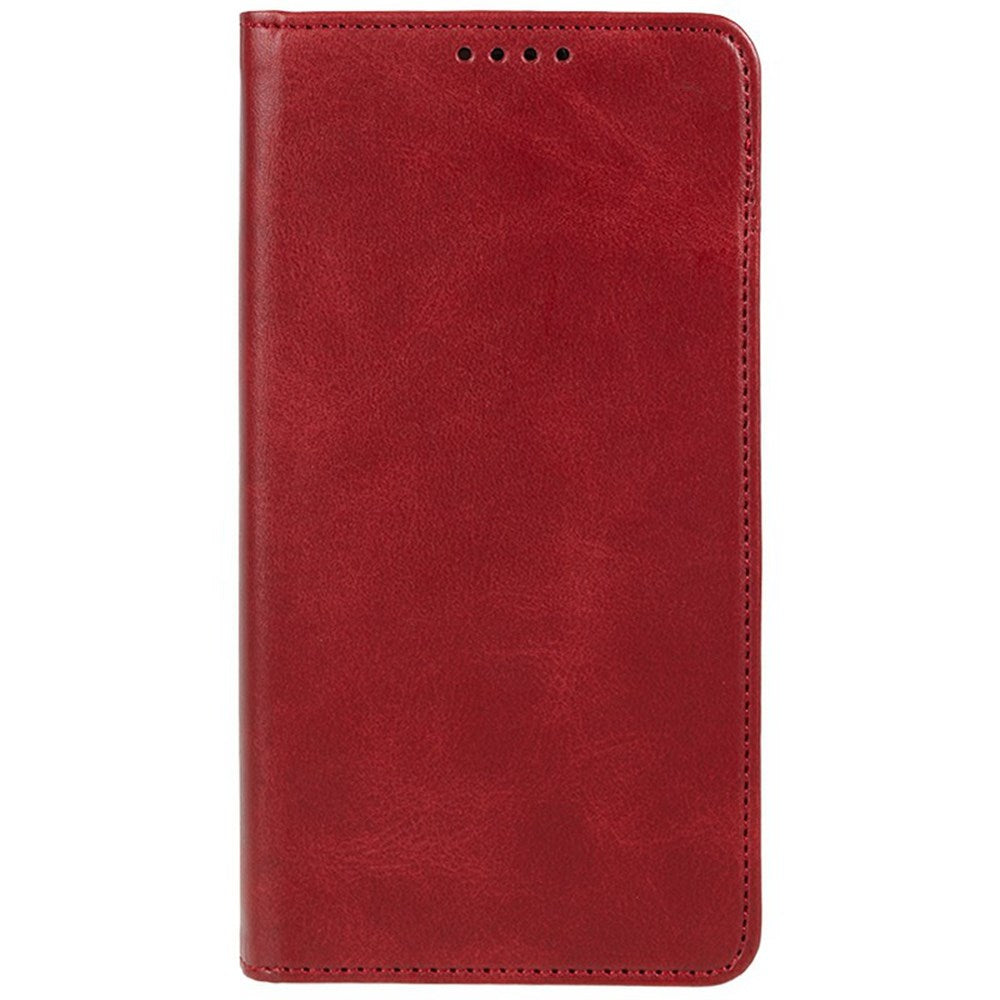 EIDERWOOD Xiaomi Redmi Note 14 Pro 5G - Cover i kunstlæder m. Kortholder & Magnetisk Luk - Rød