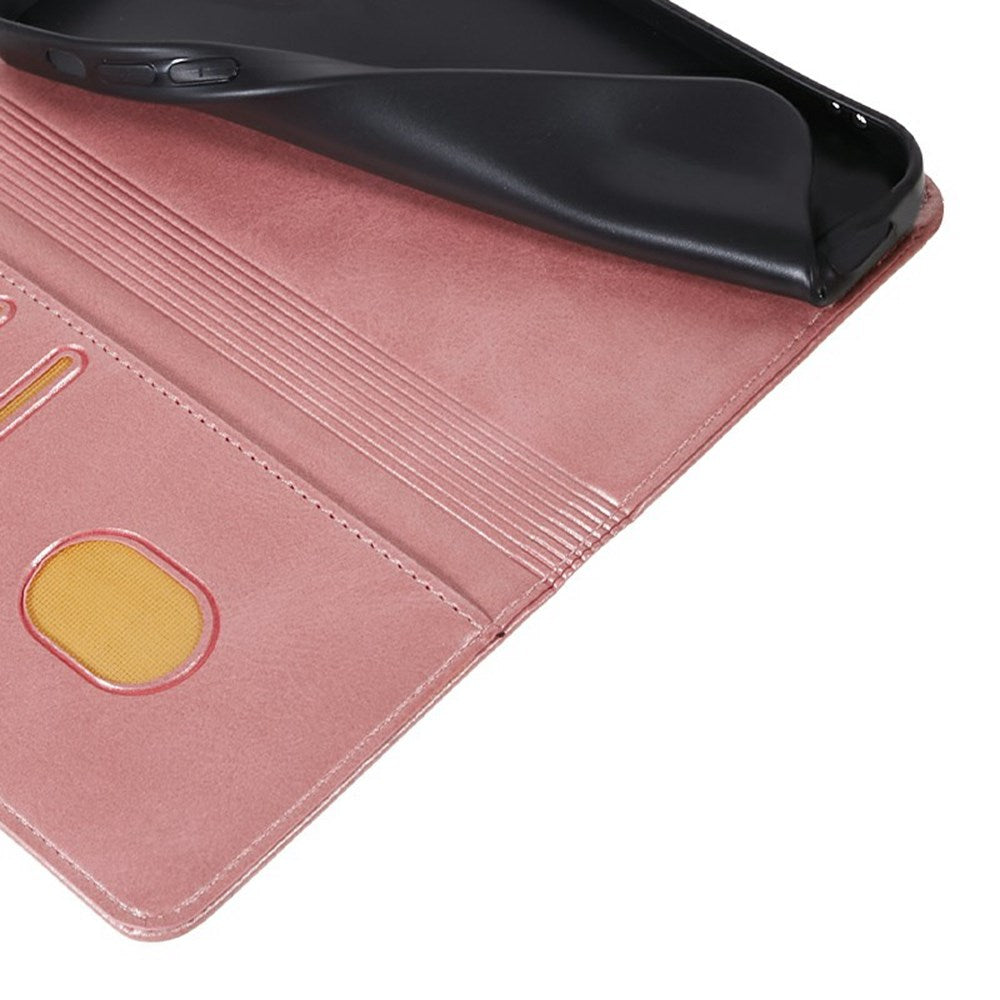 EIDERWOOD Xiaomi Redmi Note 14 Pro 5G - Cover i kunstlæder m. Kortholder & Magnetisk Luk - Rose Gold