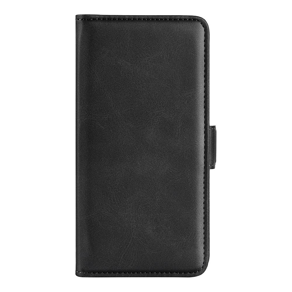 EIDERWOOD Motorola Moto G55 Wallet Flip Cover - i læder m. Pung - Sort