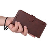 EIDERWOOD - Samsung Galaxy S25 Ultra - 2-i-1 Kunstlæder Flip Case m. Skærmbeskyttelsesglas - Blå