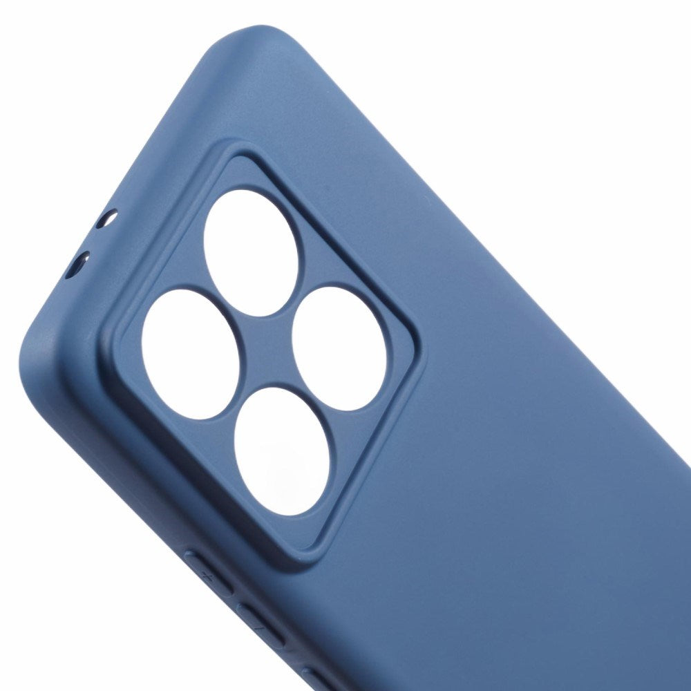 EIDERWOOD Xiaomi 14T Pro Foret Fleksibelt Plast Mobil Cover - Mørkeblå