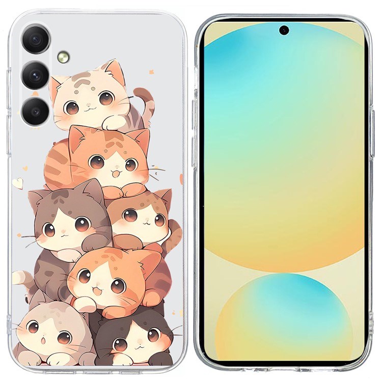 EIDERWOOD Samsung Galaxy S25 FE Fleksibel Plastik Mobil Cover m. Motiv - Katte