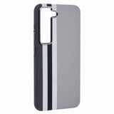 EIDERWOOD - Mønstret Carbon Cover - Samsung Galaxy S23 - MagSafe Kompatibel - Grey Stripes