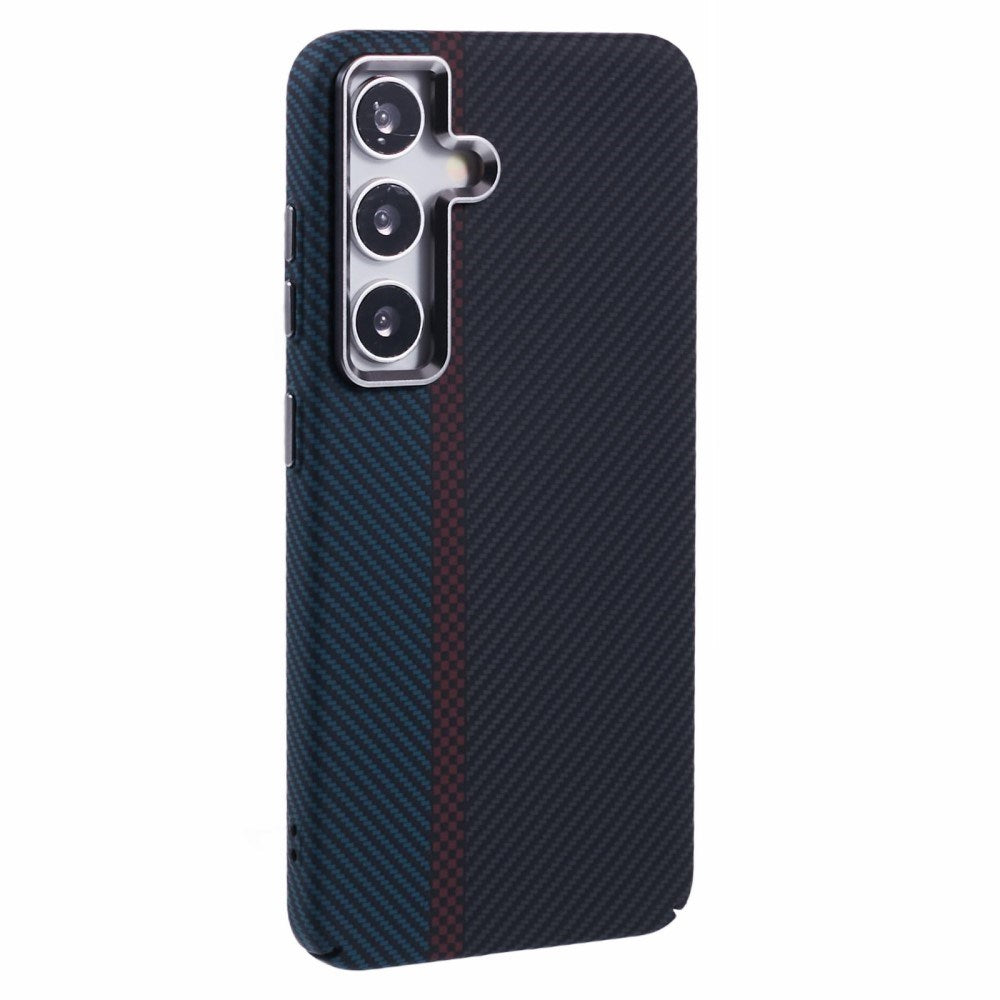 EIDERWOOD - Mønstret Carbon Cover - Samsung Galaxy S24 - MagSafe Kompatibel - Dark Colored Pattern