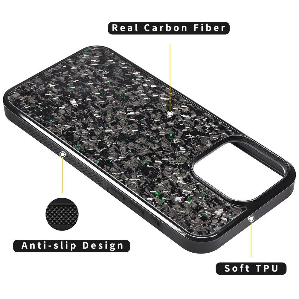 iPhone 15 Pro Beskyttelsescover fra EIDERWOOD i Aramid Fiber og Fleksibel Plast - Sort