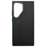 EIDERWOOD - Mønstret Carbon Cover - Samsung Galaxy S23 Ultra - MagSafe Kompatibel - Dark Colored Pattern