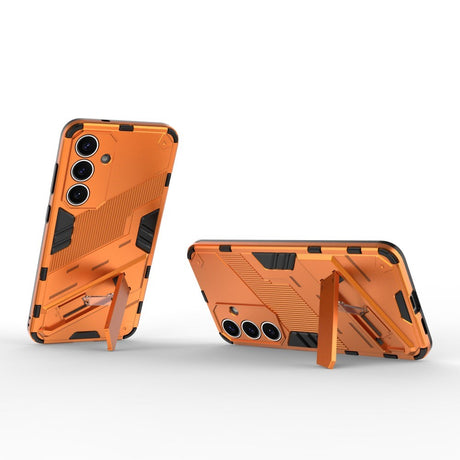 EIDERWOOD Samsung Galaxy S25+ (Plus) Håndværkercover med Kickstand - Orange