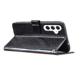 EIDERWOOD Samsung Galaxy A36 (5G) Læder Mobil Cover m. Pung & Strop - Glimmer - Sort