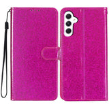 EIDERWOOD Samsung Galaxy A36 (5G) Læder Mobil Cover m. Pung & Strop - Glimmer - Pink
