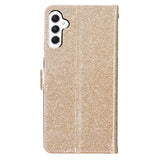 EIDERWOOD Samsung Galaxy A36 (5G) Læder Mobil Cover m. Pung & Strop - Glimmer - Guld